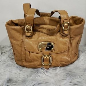 Michael Kors brown leather purse